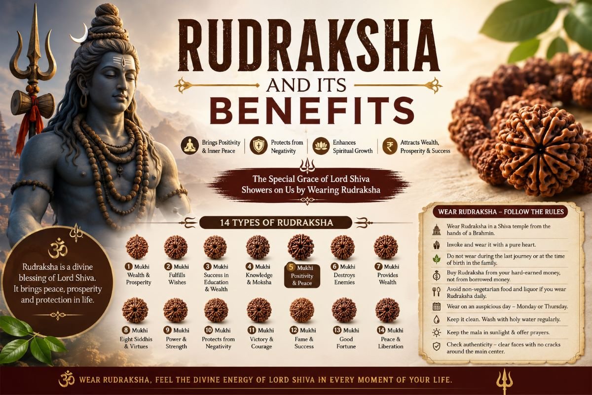RUDRAKSHA AND ITS BENEFITS