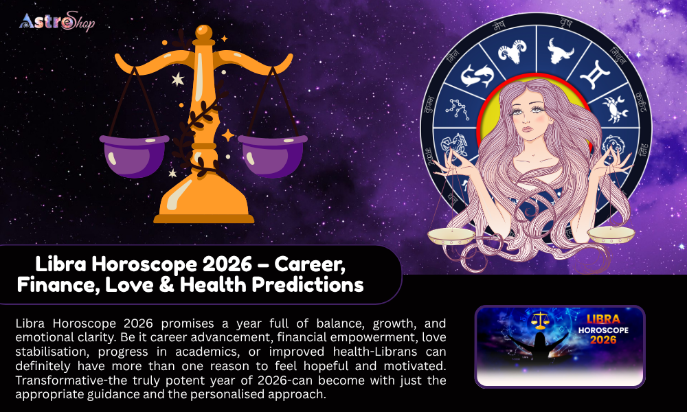 Libra Horoscope 2026 – Career, Finance, Love & Health Predictions