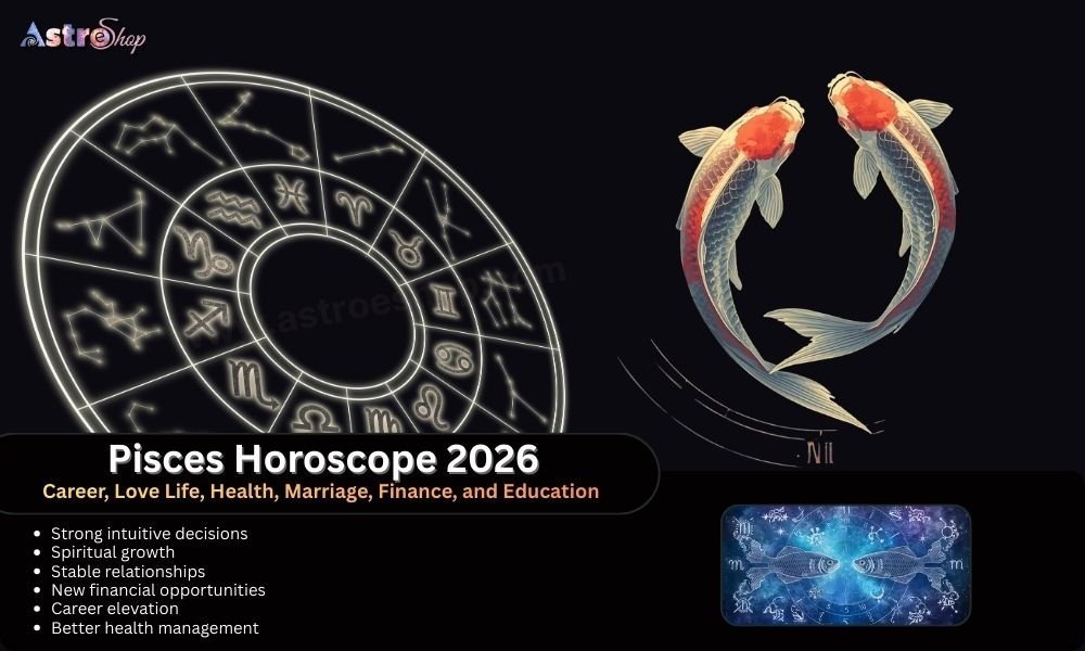 Pisces Horoscope 2026: Career, Love Life, Health, Marriage, Finance, and Education