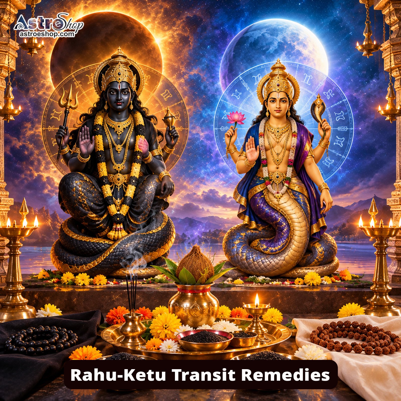 Rahu-Ketu Transit Remedies
