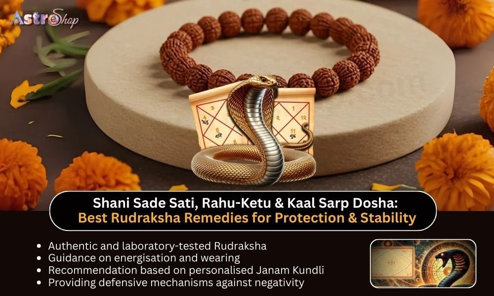 Shani Rahu Ketu & Kaal Sarp Dosha Remedies | Best Rudraksha Guide