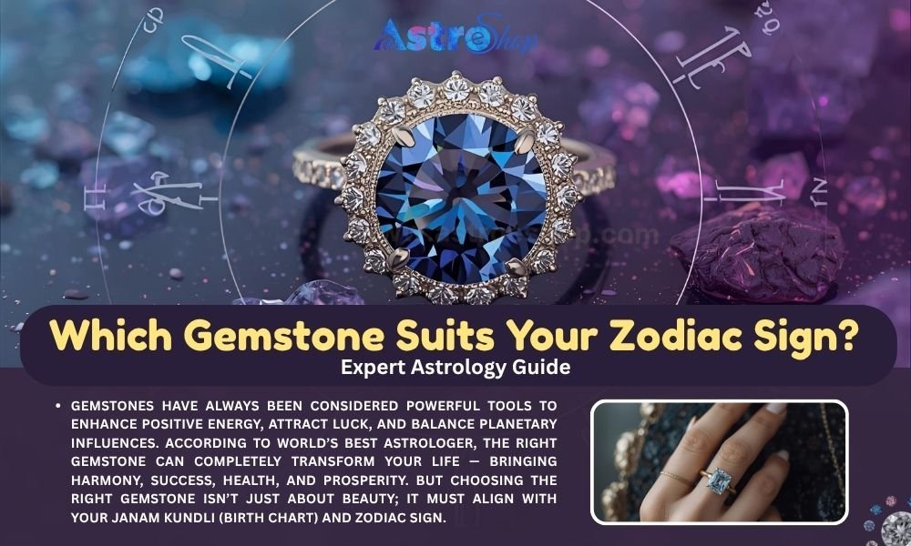 Which Gemstone Suits Your Zodiac Sign? Expert Astrology Guide