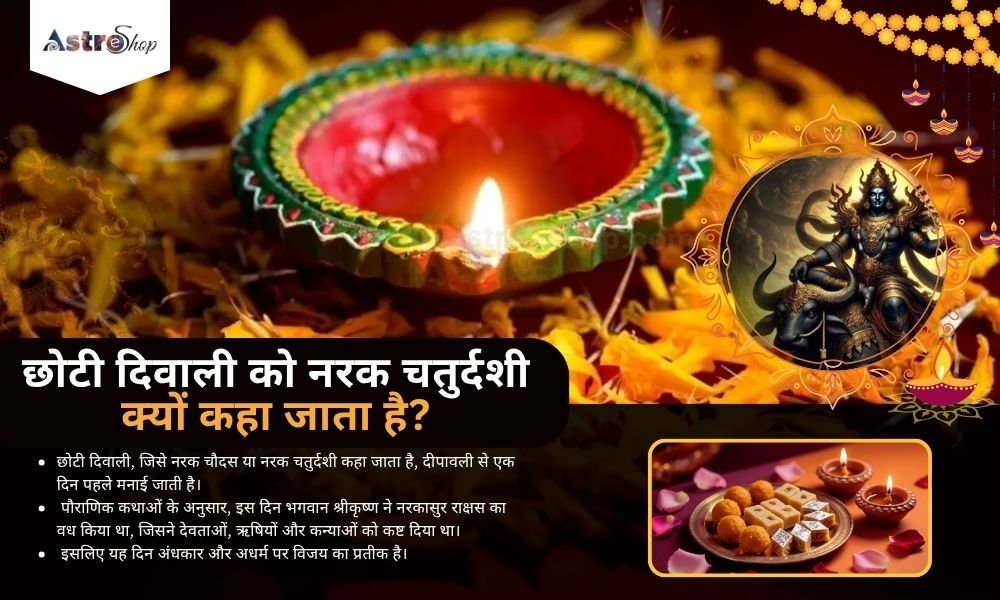 छोटी दिवाली को नरक चतुर्दशी क्यों कहा जाता है?