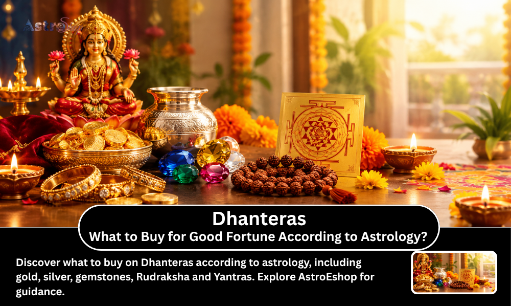 Dhanteras: What to Buy for Good Fortune According to Astrology?